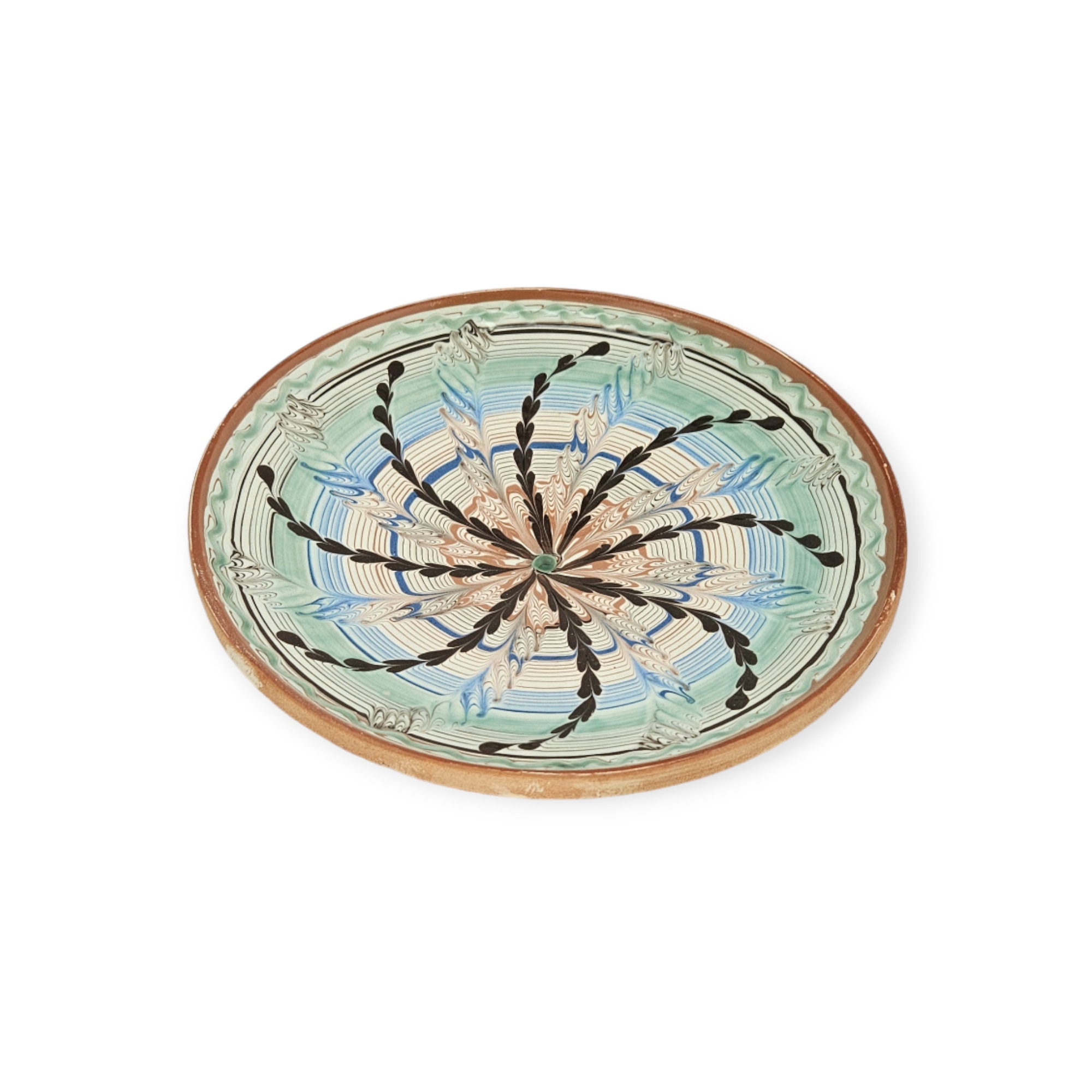 Farfurie Traditionala Model 19-22 cm D1C3 Multicolora M6