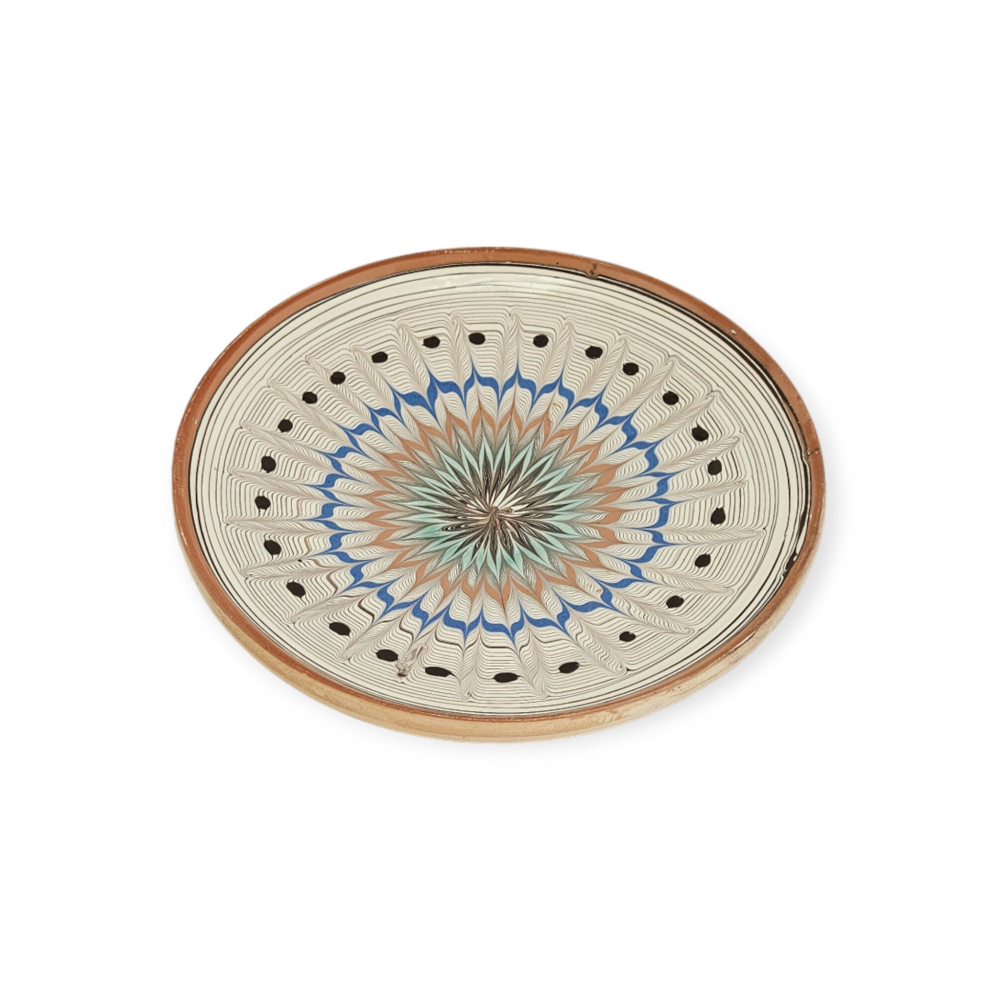 Farfurie Traditionala Model 19-22cm D1C3 Multicolora M2