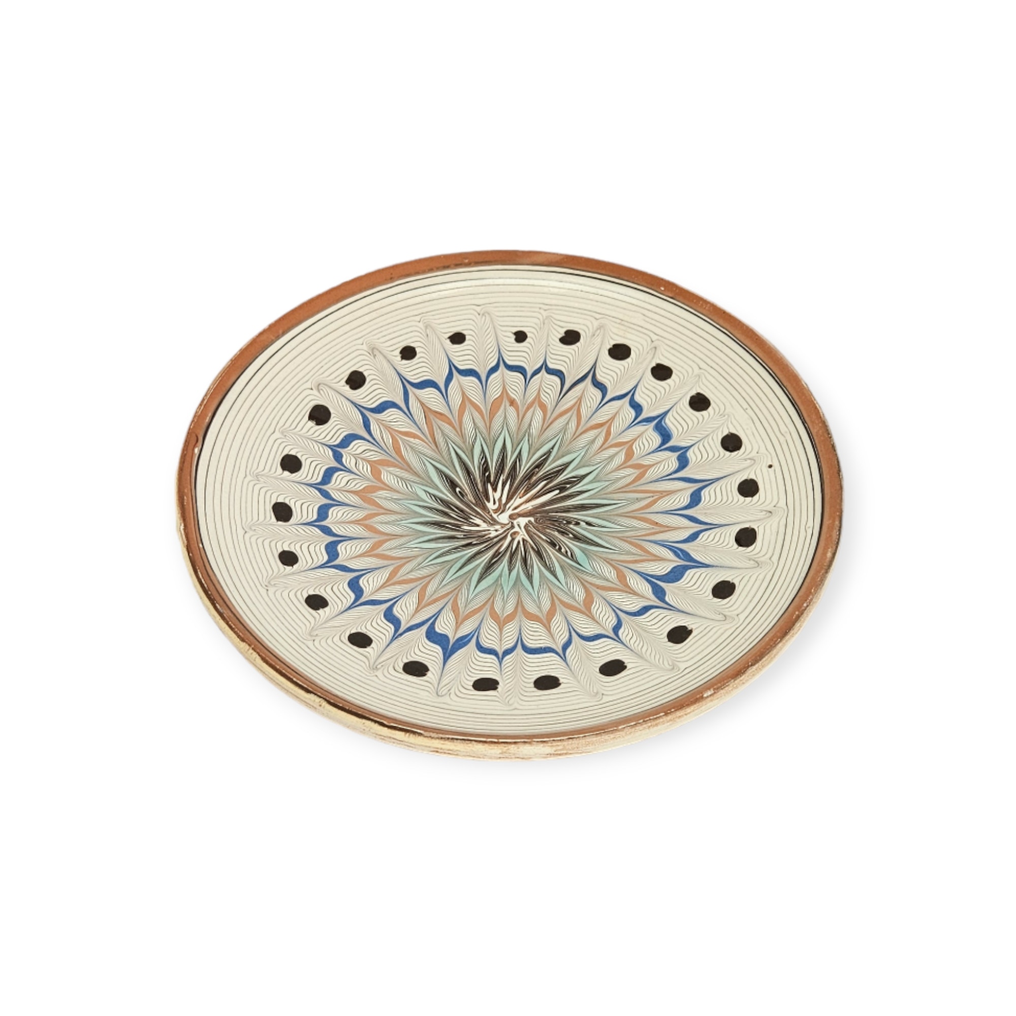 Farfurie Traditionala Model 16-19 cm D1C3 Multicolora M2