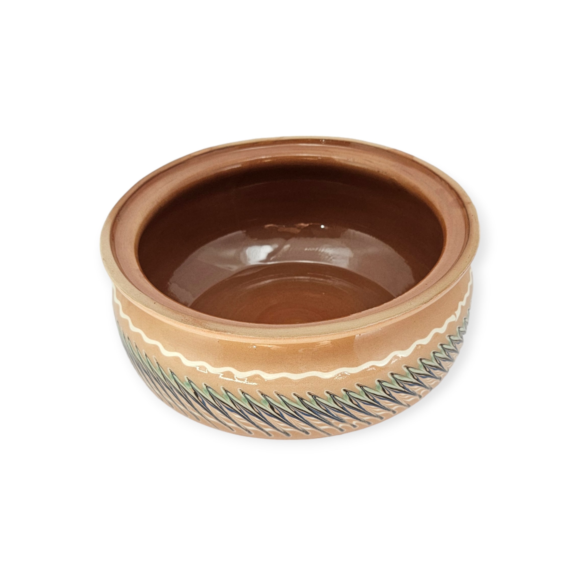 Vas de cuptor, CERAMICA DE HOREZU, Roșu, 2l