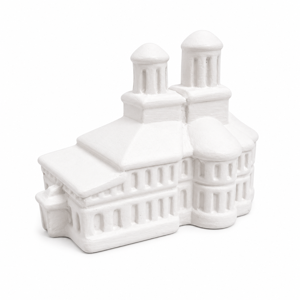 Manastirea Hurezi in Miniatura din ceramica